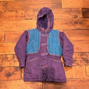 Pacific Trail Trail Kids Vintage Purple Coat size 4